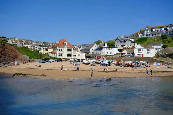 What are the best family-friendly beaches in Devon?